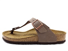 Birkenstock Gizeh sandal mocca med spænde (medium-bred)